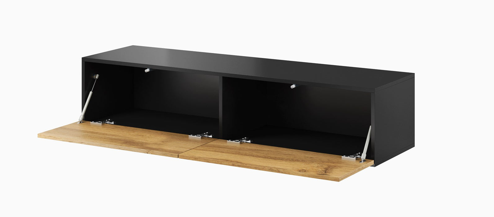 Cama living room cabinet set VIGO 22 black/wotan oak