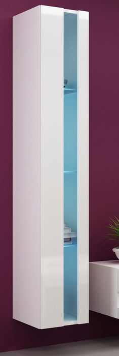 Cama Shelf unit VIGO NEW 180/40/30 white/white gloss