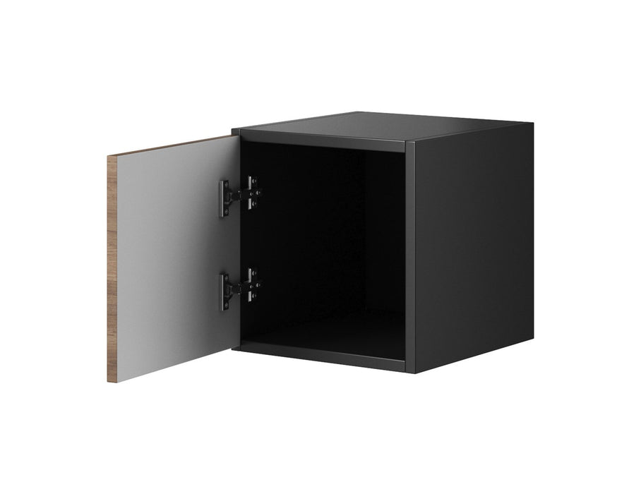 Cama full storage cabinet ROCO RO5 37/37/39 antracite/wotan oak