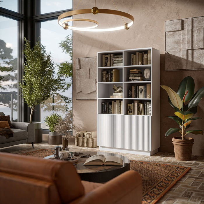 Cama LIVERTI bookcase 100x42x171 white
