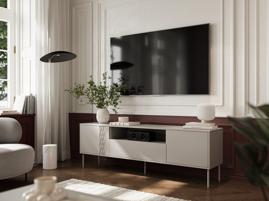 Cama EF TRESSE RTV cabinet 180x40x54.5 cashmere matt