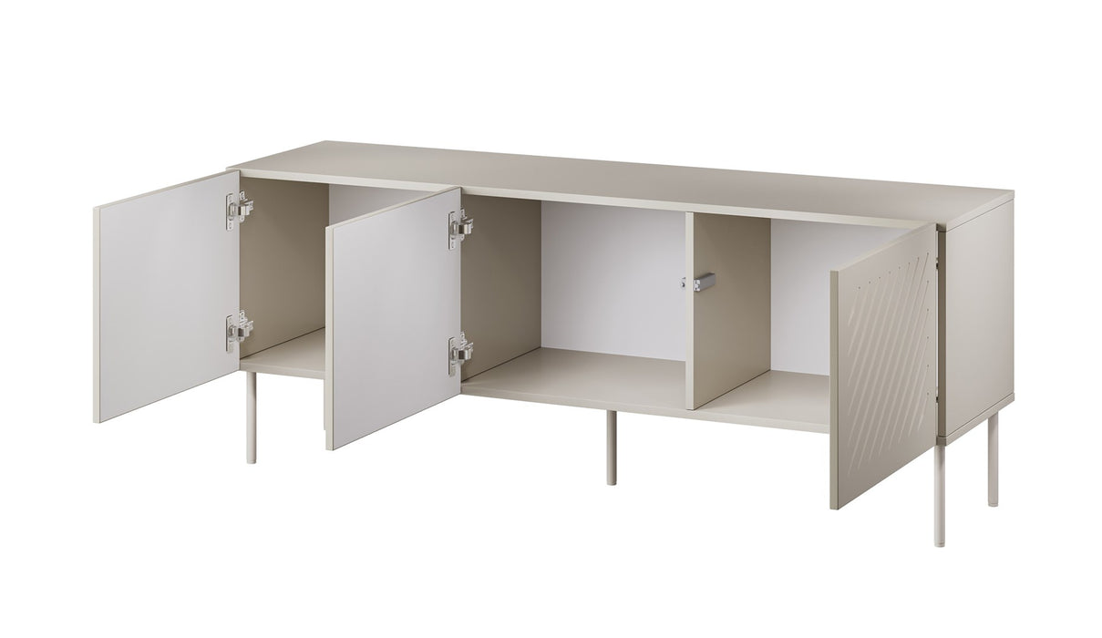 Cama RTV cabinet SIENA 150.5x40x60 cashmere matt