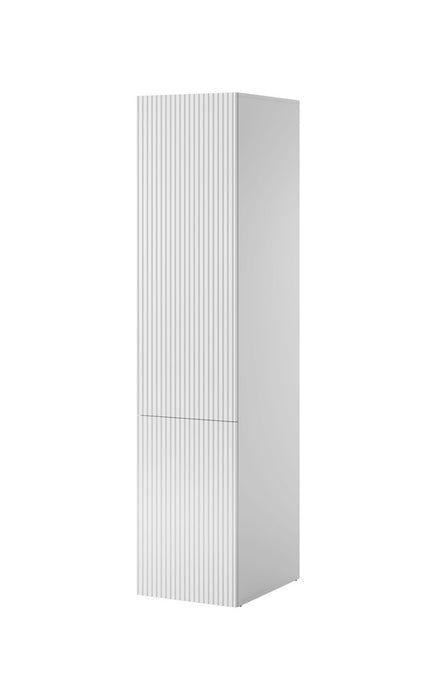 Wardrobe PAFOS 1D 45x55.5x198.5 white matt