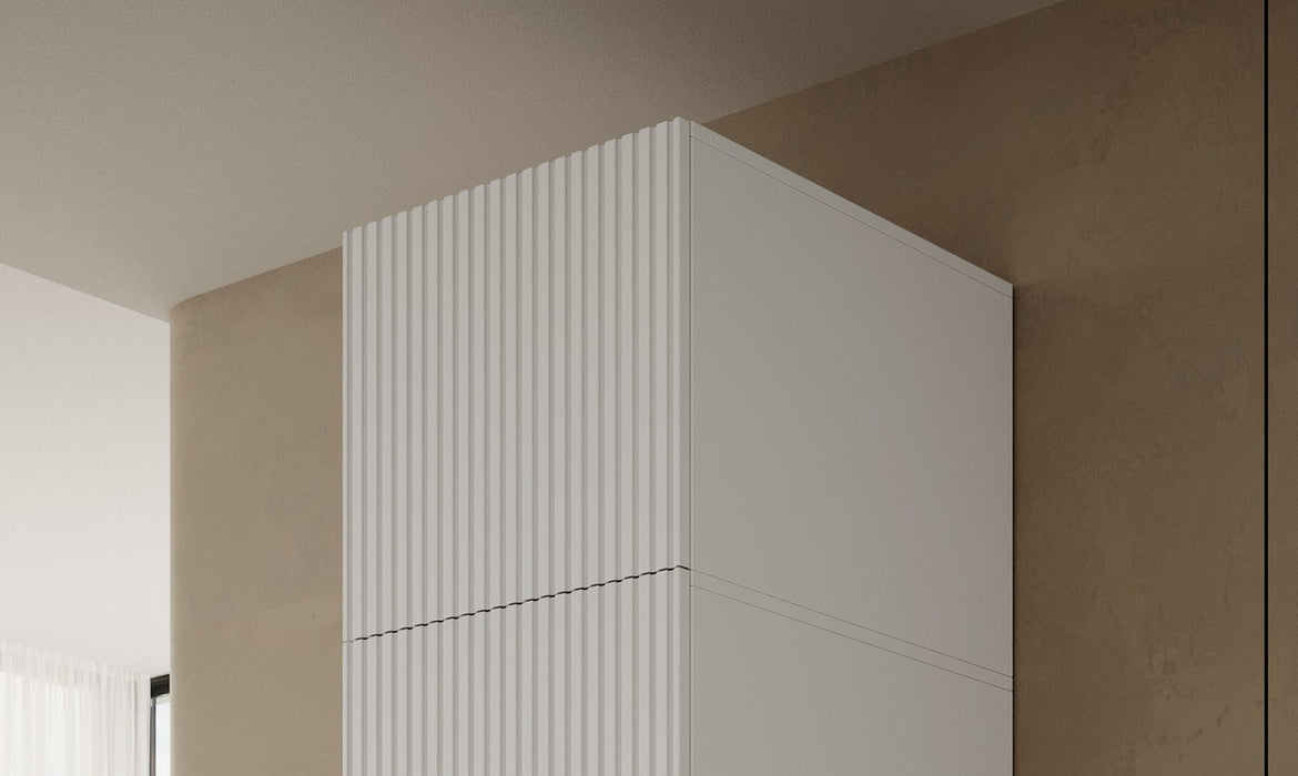Wardrobe PAFOS 1D BASE 45x55,5x45 white matt