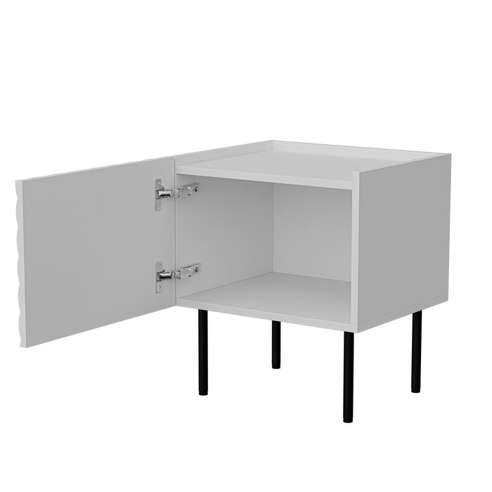 Cama LUCCA bedside cabinet, 2 pcs, 47x40x52, white