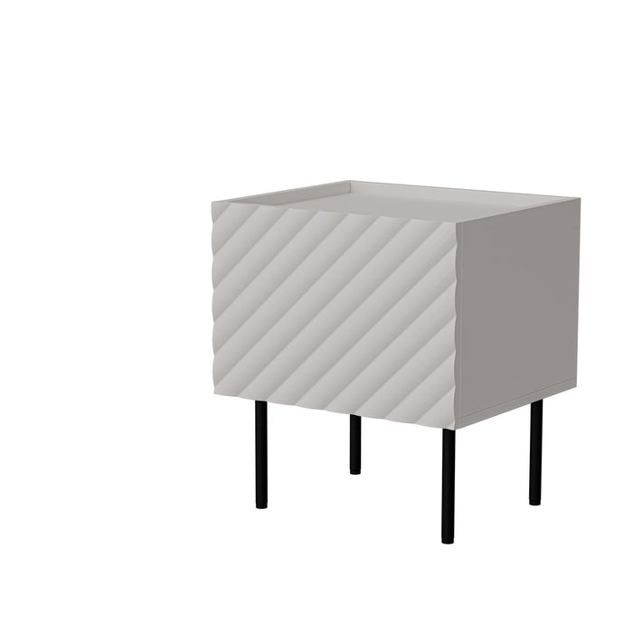 Cama LUCCA bedside cabinet, 2 pcs, 47x40x52, cashmere