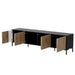 Cama MERCI RTV cabinet 200 x 40 x 54 cm black/oak artisan - TV cabinets made of furniture boardSTV-ZPM<<<TV