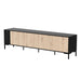 Cama MERCI RTV cabinet 200 x 40 x 54 cm black/oak artisan - TV cabinets made of furniture boardSTV-ZPM<<<TV