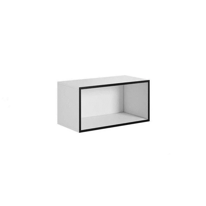 Cama open storage cabinet ROCO RO4 75/37/37 white/black - Wooden shelvesRGA-DRE<<<ShelvesRGA<<<ActionPL