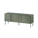 Cama RTV 3D TRESSE cabinet 150x40x55 matte green - TV cabinets made of furniture boardSTV-ZPM<<<TV
