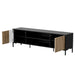 Cama RTV cabinet MERCI RTV cabinet 180 x 40 x 53.5 cm black/oak artisan - TV cabinets made of furniture