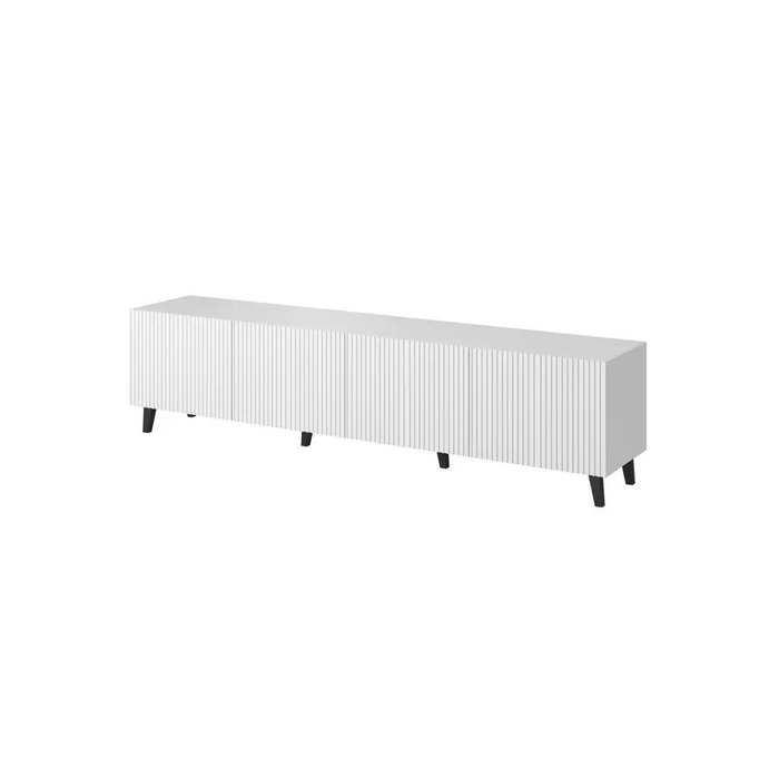 Cama RTV cabinet PAFOS 200x42x52 White matt - TV cabinets made of furniture boardSTV-ZPM<<<TV cabinetsSTV<<<ActionPL