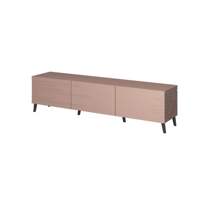 Cama RTV NOVA cabinet 186x40x48 pink matt - TV cabinets made of furniture boardSTV-ZPM<<<TV cabinetsSTV<<<ActionPL