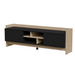 Cama RTV PORTO 2D cabinet 150x38x50 oak/black - TV cabinets made of furniture boardSTV-ZPM<<<TV cabinetsSTV<<<ActionPL