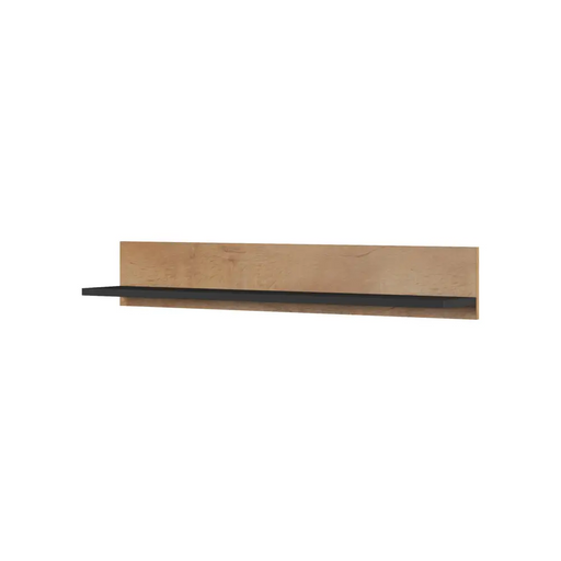 Cama set of two shelves 125cm SOHO lefkas oak/black - Furniture wooden shelvesPOL-DRE<<<Furniture shelvesPOL<<<ActionPL