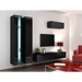 Cama Shelf unit VIGO NEW 180/40/30 black/black gloss - Wooden shelvesRGA-DRE<<<ShelvesRGA<<<ActionPL