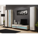 Cama Shelf unit VIGO NEW 180/40/30 sonoma/white gloss - Wooden shelvesRGA-DRE<<<ShelvesRGA<<<ActionPL
