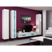 Cama Shelf unit VIGO NEW 180/40/30 white/white gloss - Wooden shelvesRGA-DRE<<<ShelvesRGA<<<ActionPL