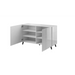 Cama sideboard 2D REJA white gloss/white gloss - Chests of drawers made of furniture boardKOY-ZPM<<<ChestsKOY<<<ActionPL