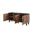 Cama sideboard LOTTA 150 3D wotan oak + mat black - Chests of drawers made of furniture