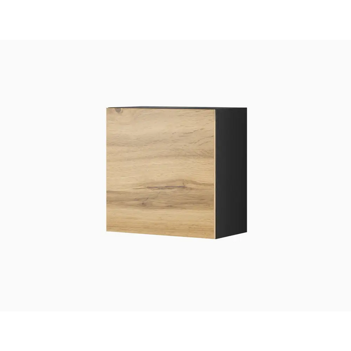 Cama square cabinet VIGO 50/50/30 black/wotan oak - Wooden shelvesRGA-DRE<<<ShelvesRGA<<<ActionPL