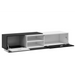 Cama TV cabinet SIGMA1 180 white/black gloss - TV cabinets made of furniture boardSTV-ZPM<<<TV cabinetsSTV<<<ActionPL