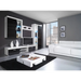 Cama TV stand 200 SAMBA white/black gloss - TV cabinets made of furniture boardSTV-ZPM<<<TV cabinetsSTV<<<ActionPL