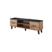 Cama TV stand LOTTA 160 2D2K wotan oak/mat black - TV cabinets made of furniture boardSTV-ZPM<<<TV