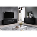 Cama TV stand REJA black gloss/black gloss - TV cabinets made of furniture boardSTV-ZPM<<<TV cabinetsSTV<<<ActionPL
