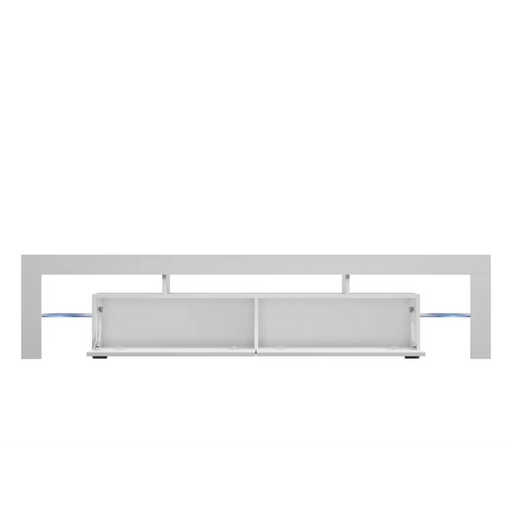 Cama TV stand TORO 200 grey/white gloss - TV cabinets made of furniture boardSTV-ZPM<<<TV cabinetsSTV<<<ActionPL