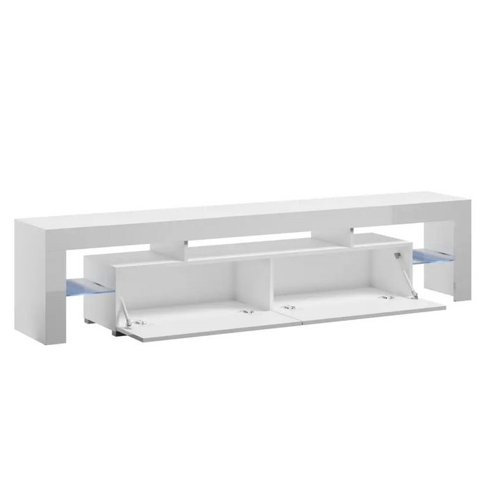 Cama TV stand TORO 200 grey/white gloss - TV cabinets made of furniture boardSTV-ZPM<<<TV cabinetsSTV<<<ActionPL
