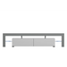 Cama TV stand TORO 200 grey/white gloss - TV cabinets made of furniture boardSTV-ZPM<<<TV cabinetsSTV<<<ActionPL