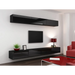 Cama TV stand VIGO 140 30/140/40 black/black gloss - TV cabinets made of furniture boardSTV-ZPM<<<TV