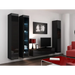 Cama TV stand VIGO 140 30/140/40 black/black gloss - TV cabinets made of furniture boardSTV-ZPM<<<TV