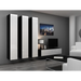 Cama TV stand VIGO 140 30/140/40 black/white gloss - TV cabinets made of furniture boardSTV-ZPM<<<TV