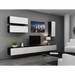 Cama TV stand VIGO 140 30/140/40 black/white gloss - TV cabinets made of furniture boardSTV-ZPM<<<TV