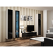 Cama TV stand VIGO 140 30/140/40 white/black gloss - TV cabinets made of furniture boardSTV-ZPM<<<TV
