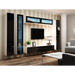 Cama TV Stand VIGO ’180’ 30/180/40 white/black gloss - TV cabinets made of furniture boardSTV-ZPM<<<TV