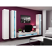 Cama TV stand VIGO NEW 30/180/40 white/white gloss - TV cabinets made of furniture boardSTV-ZPM<<<TV