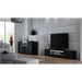 Cama TV stand VIVA 180 black/black gloss + white - TV cabinets made of furniture boardSTV-ZPM<<<TV