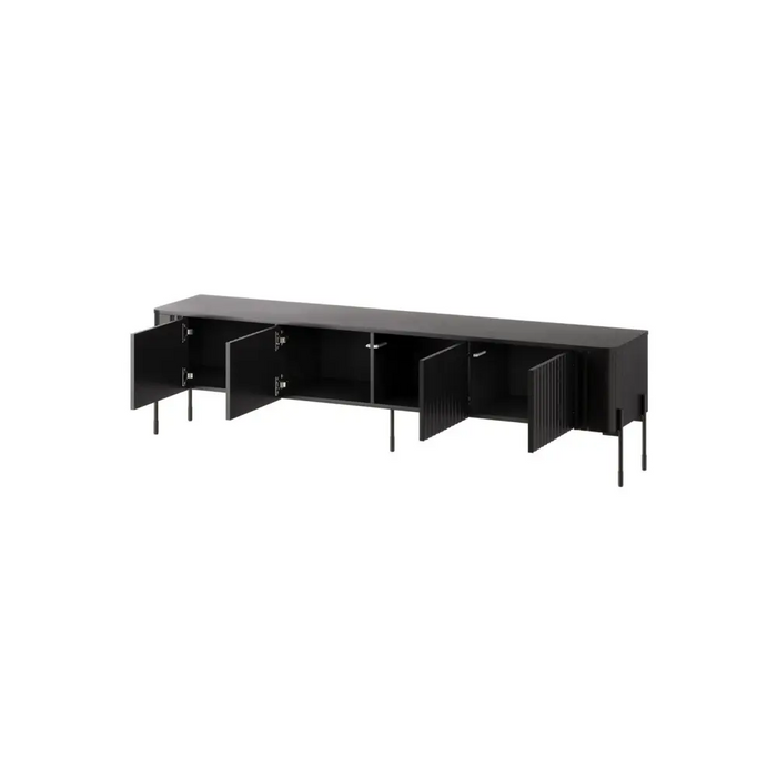 Cama VERA TV cabinet 190x40x50 matt black - TV cabinets made of furniture boardSTV-ZPM<<<TV cabinetsSTV<<<ActionPL