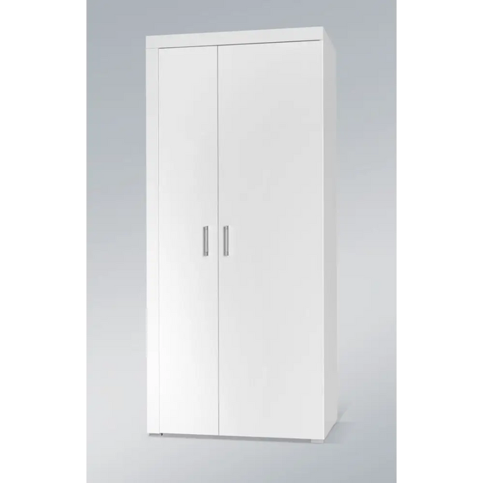 Cama wardrobe SAMBA white/white gloss - Openable cabinetsSZF-OTW<<<WardrobesSZF<<<ActionPL