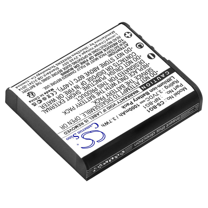 Camera battery SONY NP-BG1 LiIon 3.7V 1000mAh Cameron Sino