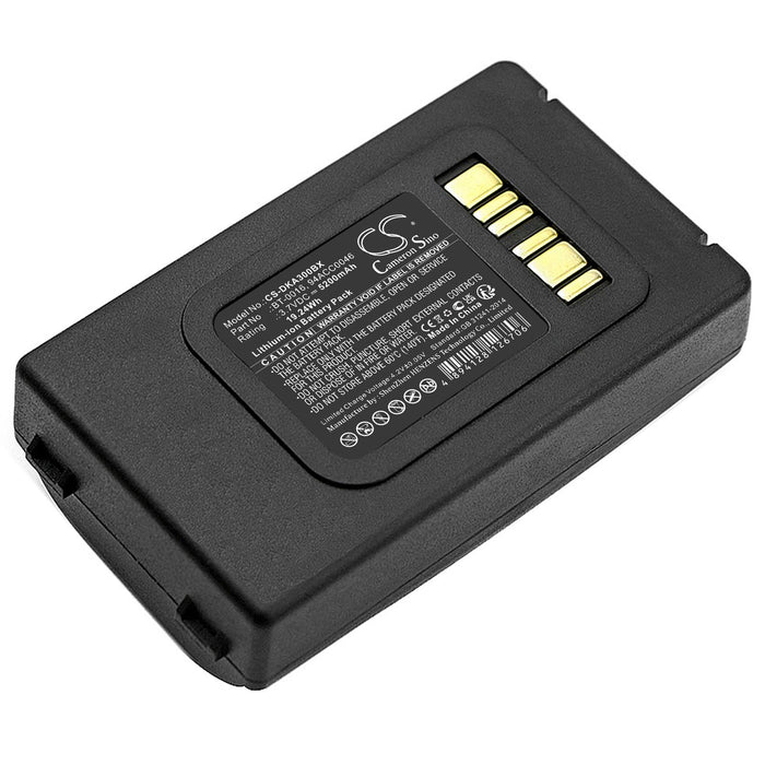 Battery for barcode scanner Datalogic Skorpio X3 X4 BT-0016 LiIon 3.7V 5200mAh Cameron Sino