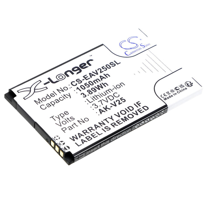 Mobile phone battery EMPORIA Active Senior, EUPHORIA, Pure, V2, V50 LiIon 3.7V 1050mAh CAMERON SINO