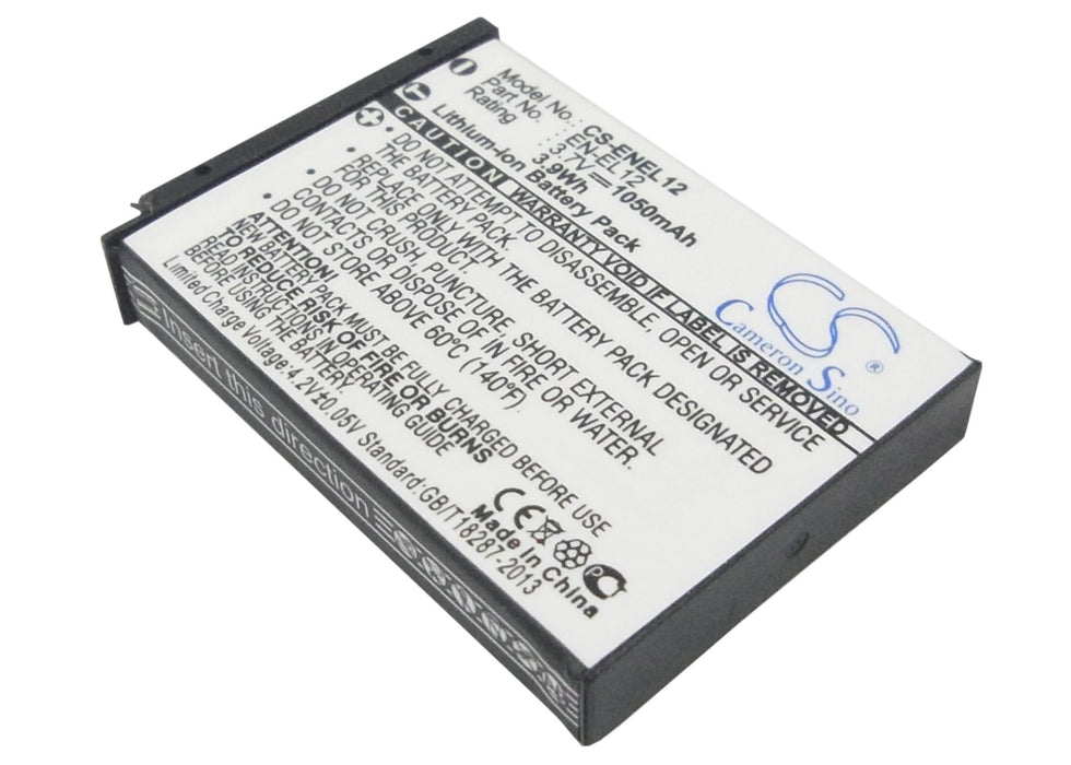 Camera battery NIKON EN-EL12 Li-Ion 3.7V 1050mAh Cameron Sino