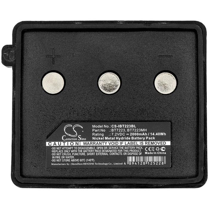 Itowa Compact / JAY OMNICONTROL BT7223 NIMH 7.2V 2000mAh Cameron Sino Faucet Remote Control Battery