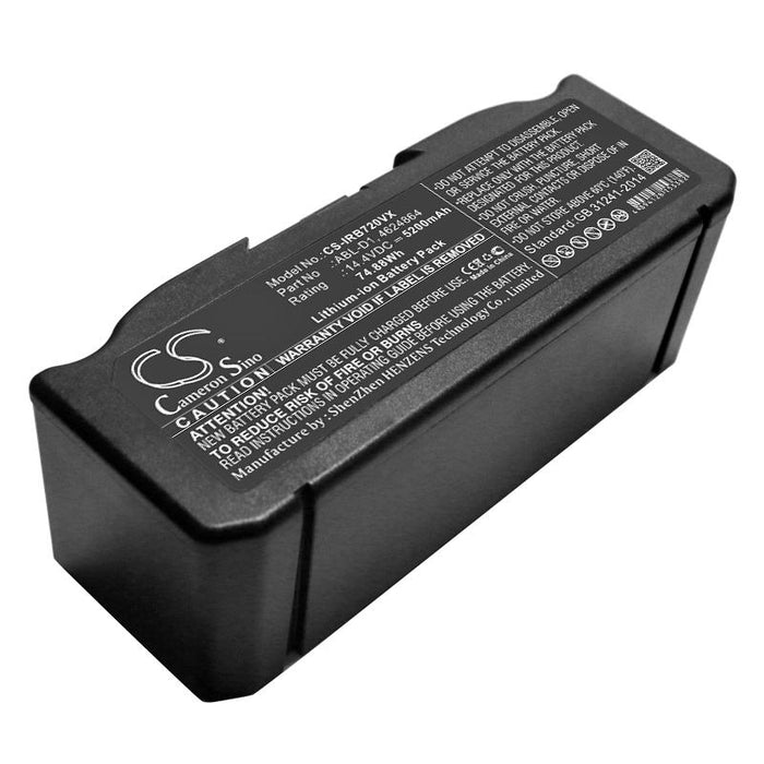 Battery for vacuum cleaner iRobot 5150, 7150, Roomba e5, Roomba i8 4624864 LiIon 14.4V 5200mAh CAMERON SINO