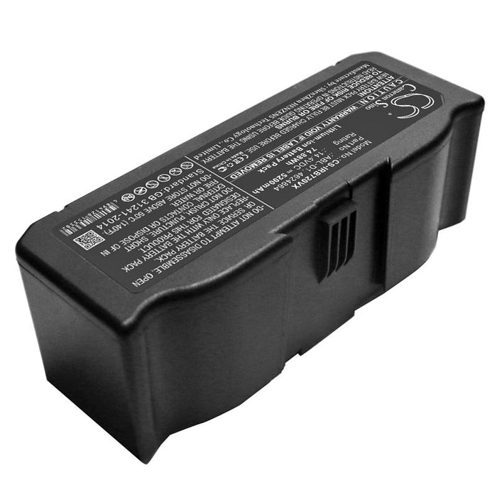 Battery for vacuum cleaner iRobot 5150, 7150, Roomba e5, Roomba i8 4624864 LiIon 14.4V 5200mAh CAMERON SINO