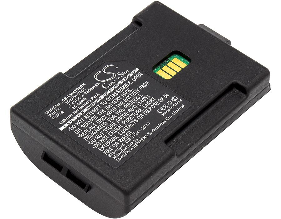 Battery for barcode scanner Honeywell TXE TECTON MX7 159904-0001 LiIon 7.4V 3400mAh Cameron Sino